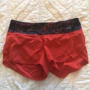 Size 4 lululemon speed shorts